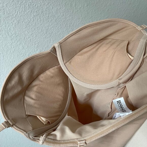 NWT Wolford Mat de Luxe Form String Body Shapewear Size Medium in Powder (nude) - Picture 14 of 14